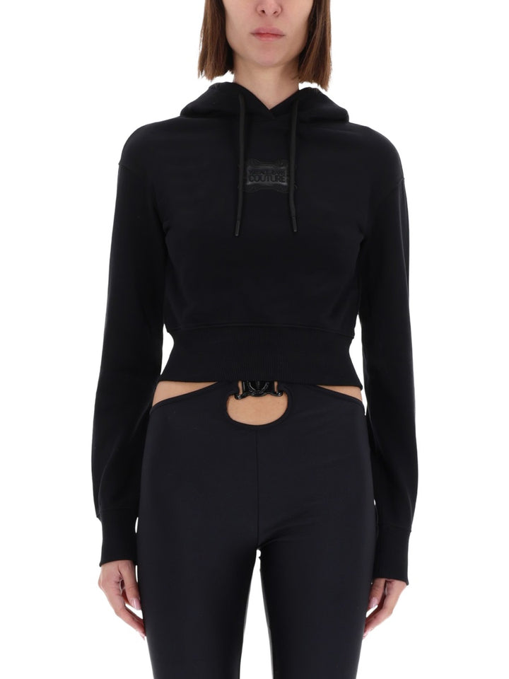 Versace Jeans Couture Sweatshirts - Black | Wanan Luxury