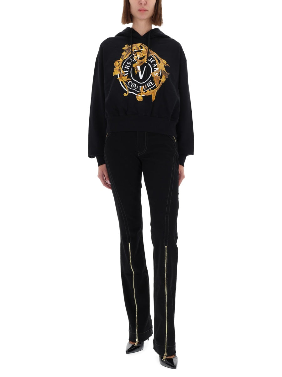 Versace Jeans Couture Sweatshirts - Black | Wanan Luxury