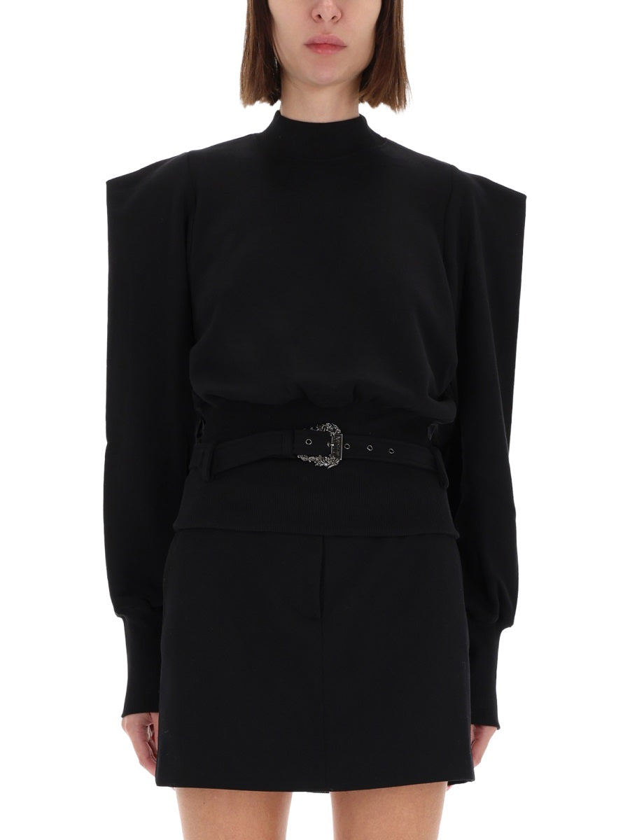 Versace Jeans Couture Sweatshirts - Black | Wanan Luxury