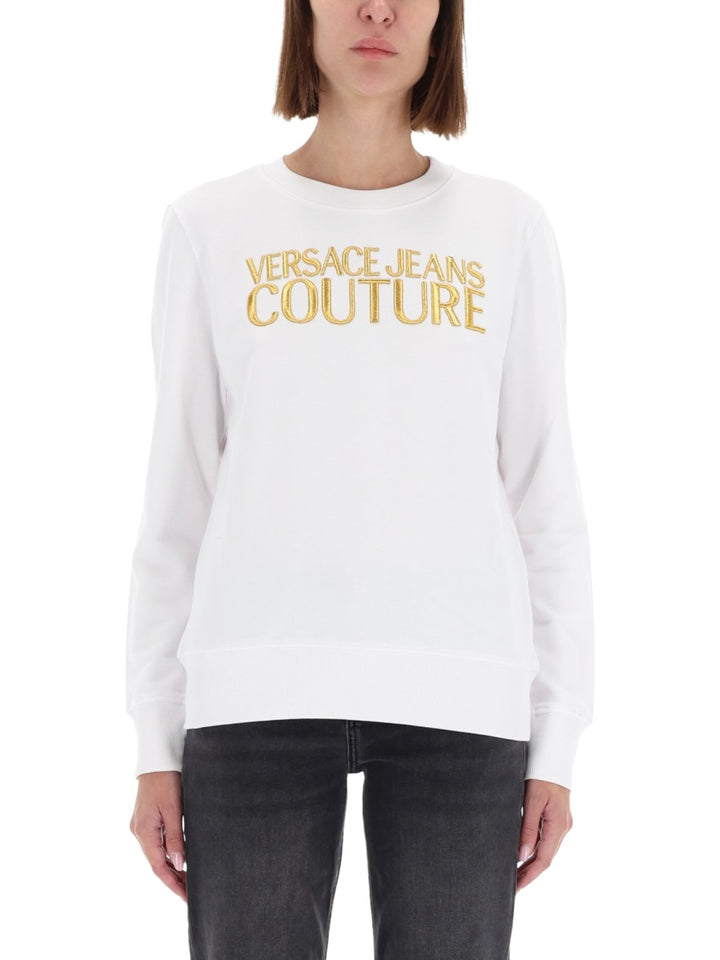 Versace Jeans Couture Sweatshirts - White | Wanan Luxury