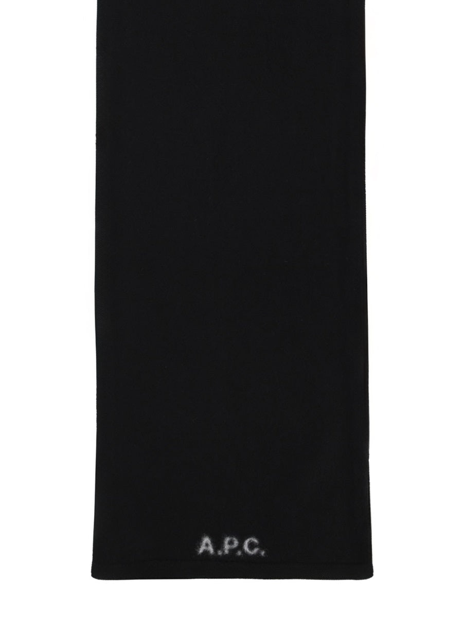 A.P.C. Scarves & Gloves - Black | Wanan Luxury