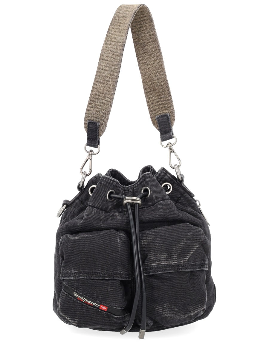 Diesel Shoulder Bags - Black | Wanan Luxury