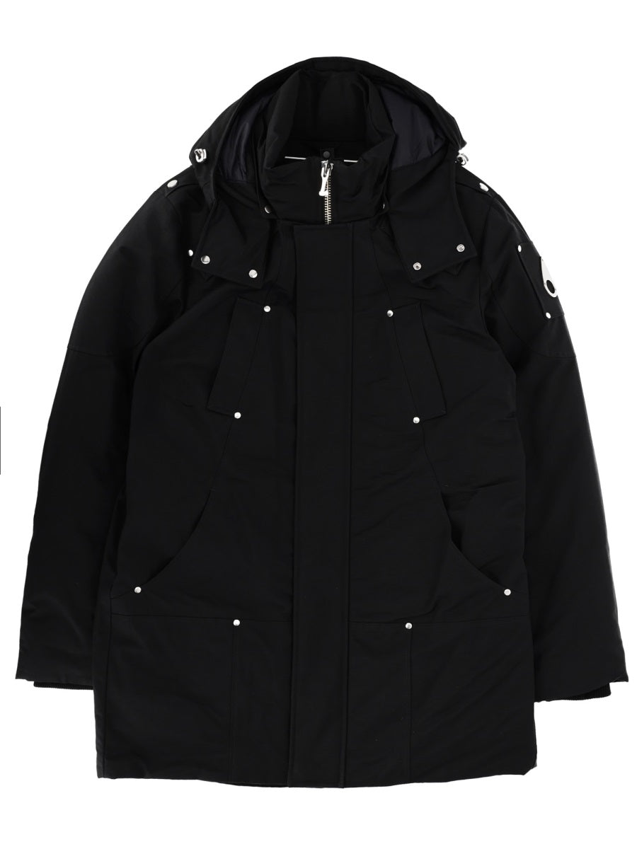 Moose Knuckles Trenches - Black | Wanan Luxury