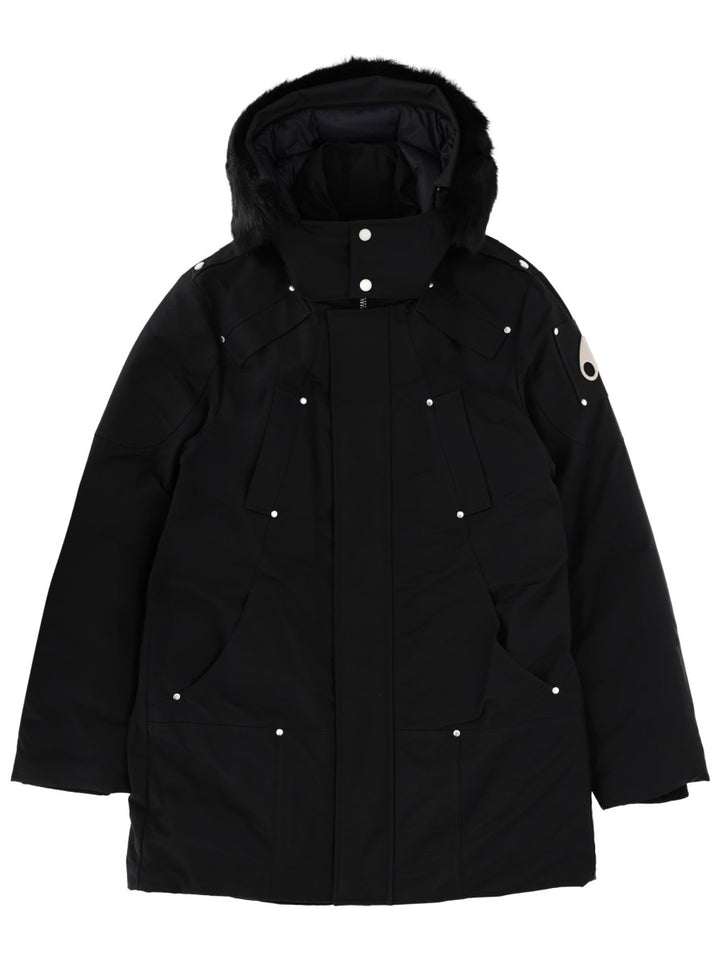 Moose Knuckles Trenches - Black | Wanan Luxury