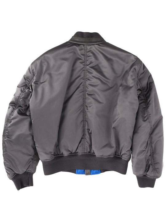 Silk Bomber Jacket