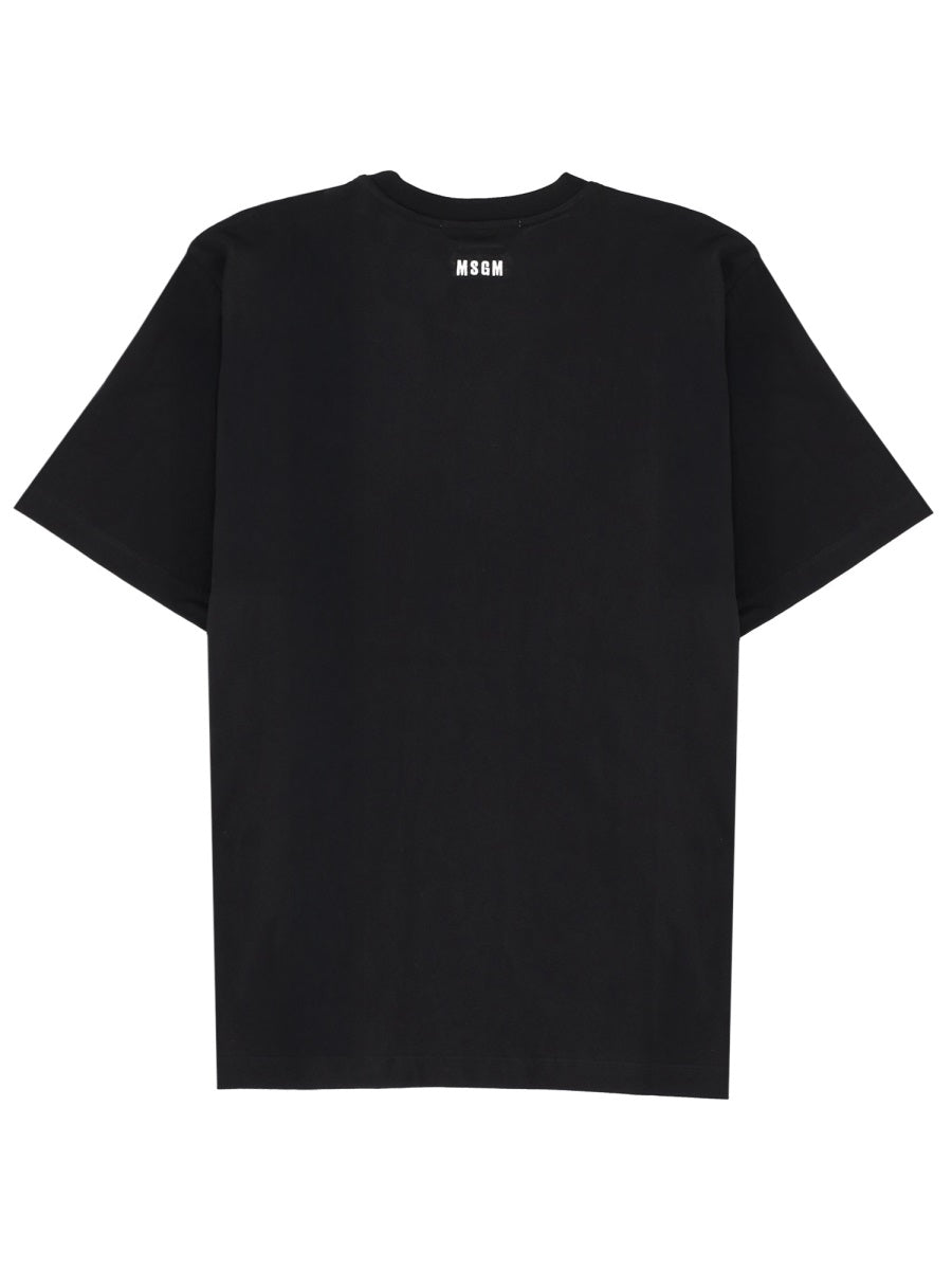 MSGM T shirts - Black | Wanan Luxury