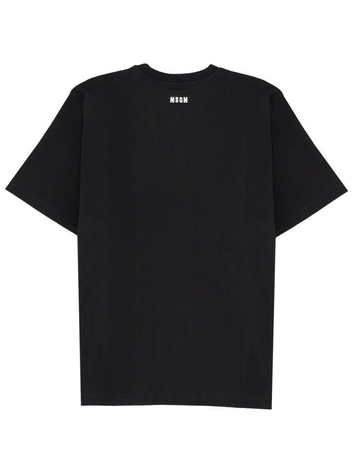 MSGM T shirts - Black | Wanan Luxury