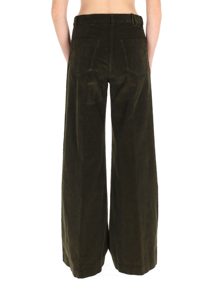 Aspesi Pants - Green | Wanan Luxury