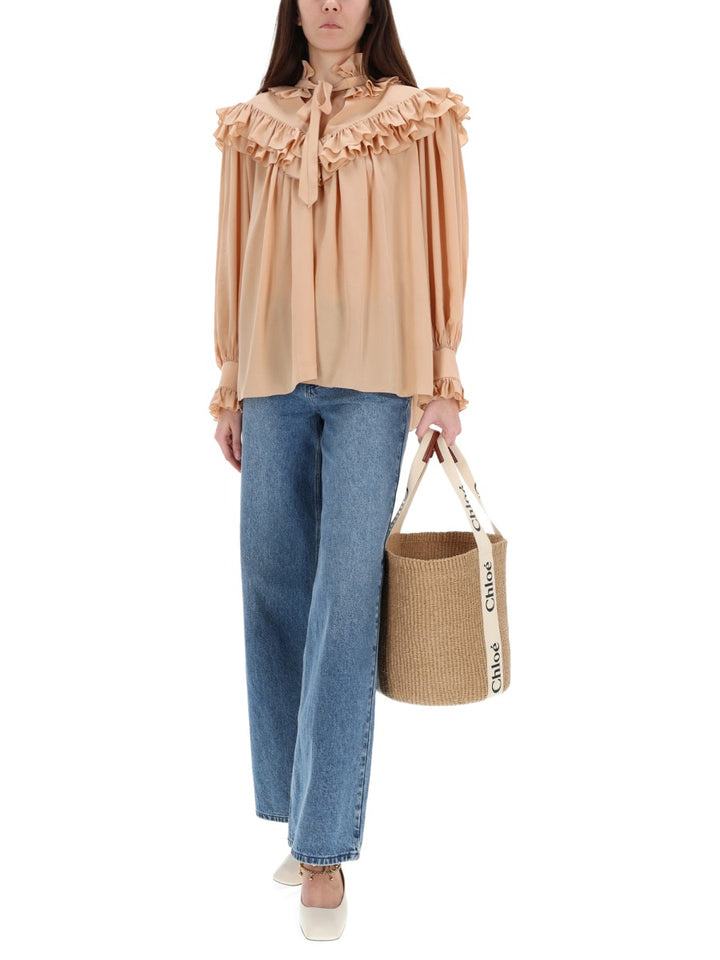 ChloÉ Shirts - Nude | 712981a74535d94756bba9b98d2a892a7b401df5