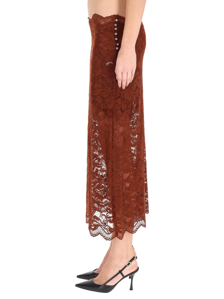 Rabanne Skirts - Brown | Wanan Luxury