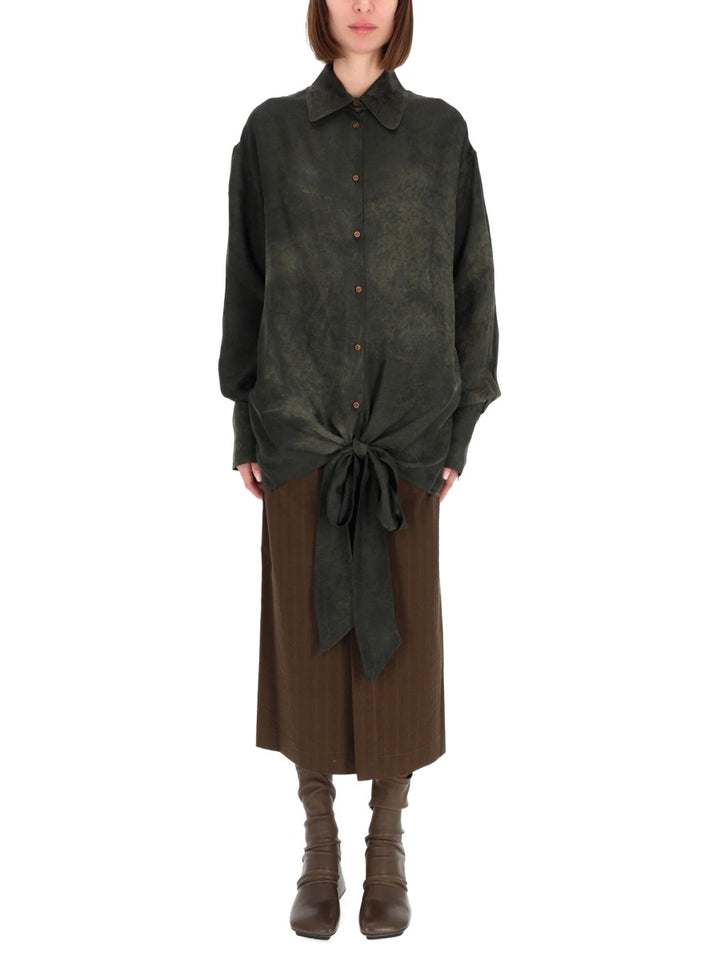 Uma Wang Tops - Green | Wanan Luxury