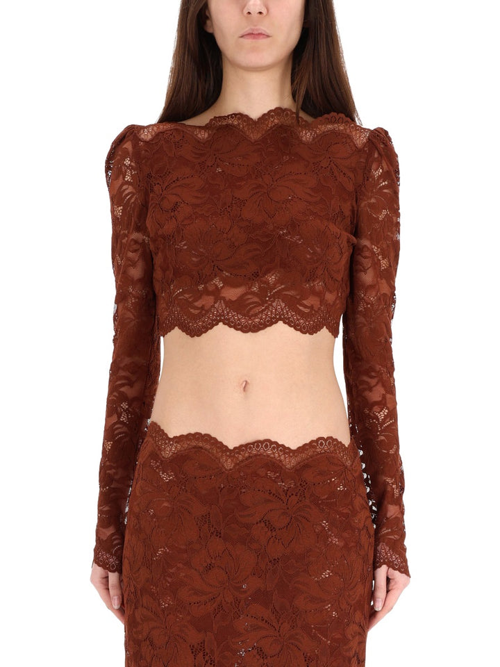 Rabanne Tops - Brown | Wanan Luxury