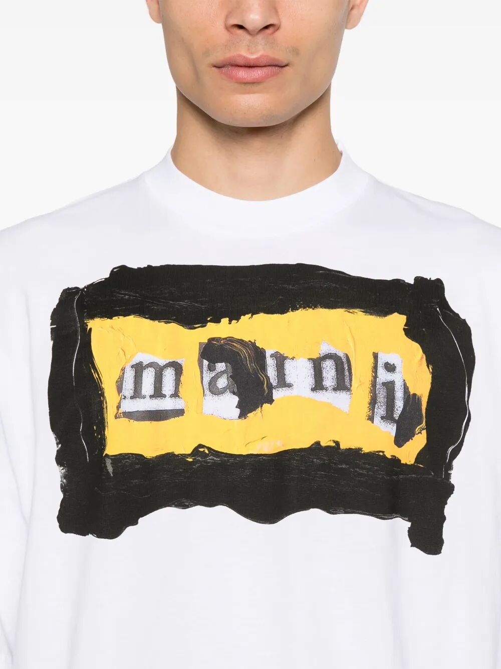 Marni T-shirts and Polos - Light and natural | 4274d53b6c1a47f130be8cd6d02346eedd8f24d8