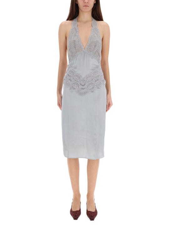 Silk Satin Dress