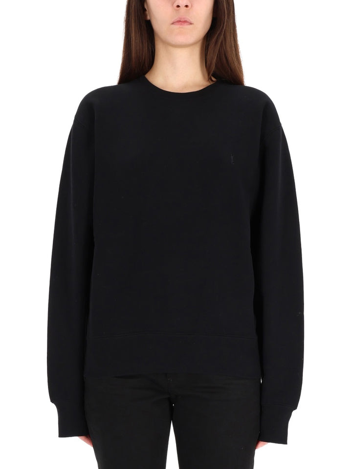 Saint Laurent Sweatshirts - Black | d3bfa54d601777296f829ad5f306b67c2a1e571e