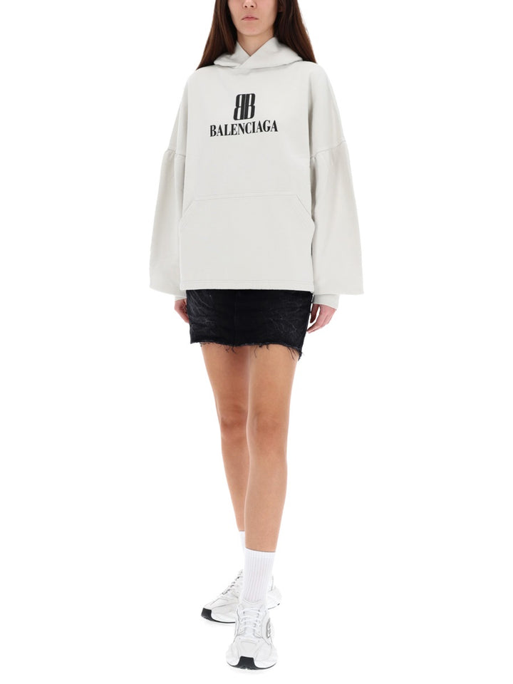 Balenciaga Sweatshirts - White | 809e551f1c0b3b3fe1b455238825883338f2b2f8