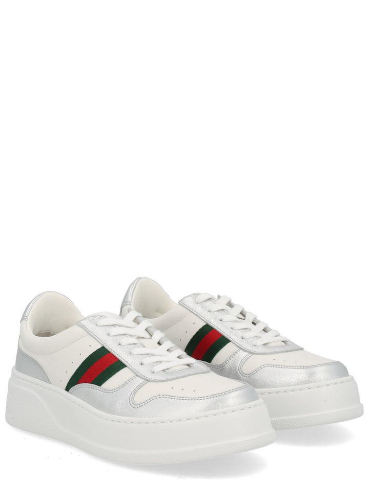 Gucci Sneakers - Silver | 857e681bd837ca35171a94b36a9128838760c775