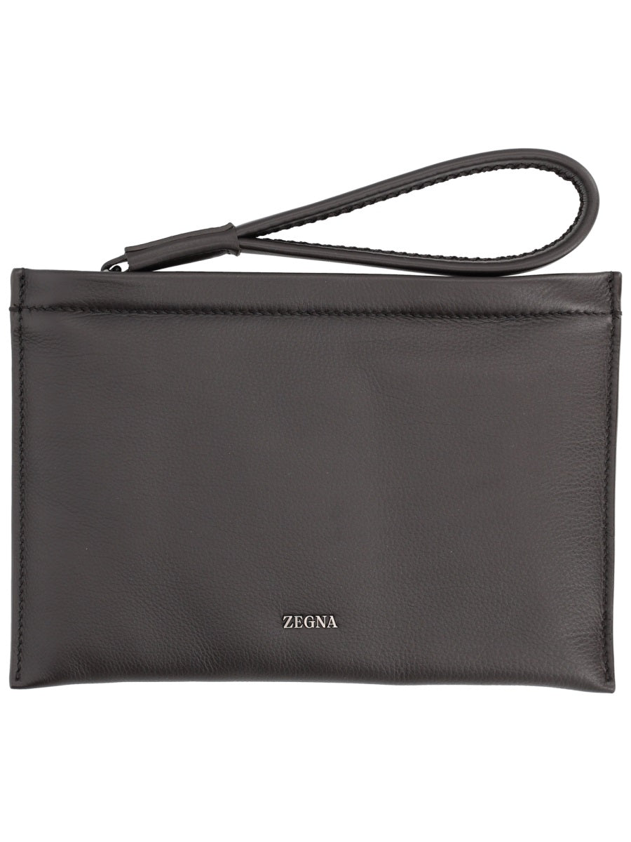 Zegna Clutch Bags - Black | Wanan Luxury