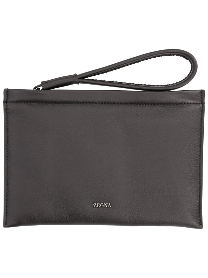 Zegna Clutch Bags - Black | Wanan Luxury