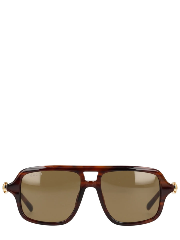 Gucci Sunglasses - Brown | 96a61d19eed45f67a0ce6223bb01bd0dd8cc1be2