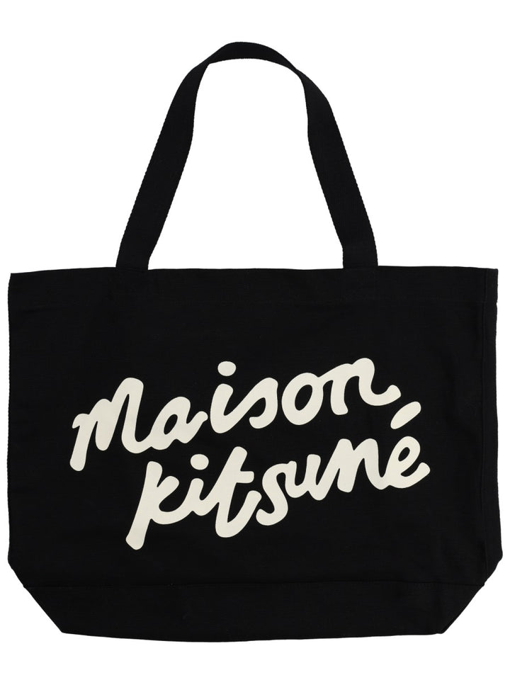 Maison Kitsuné Hand Bags - Black | Wanan Luxury