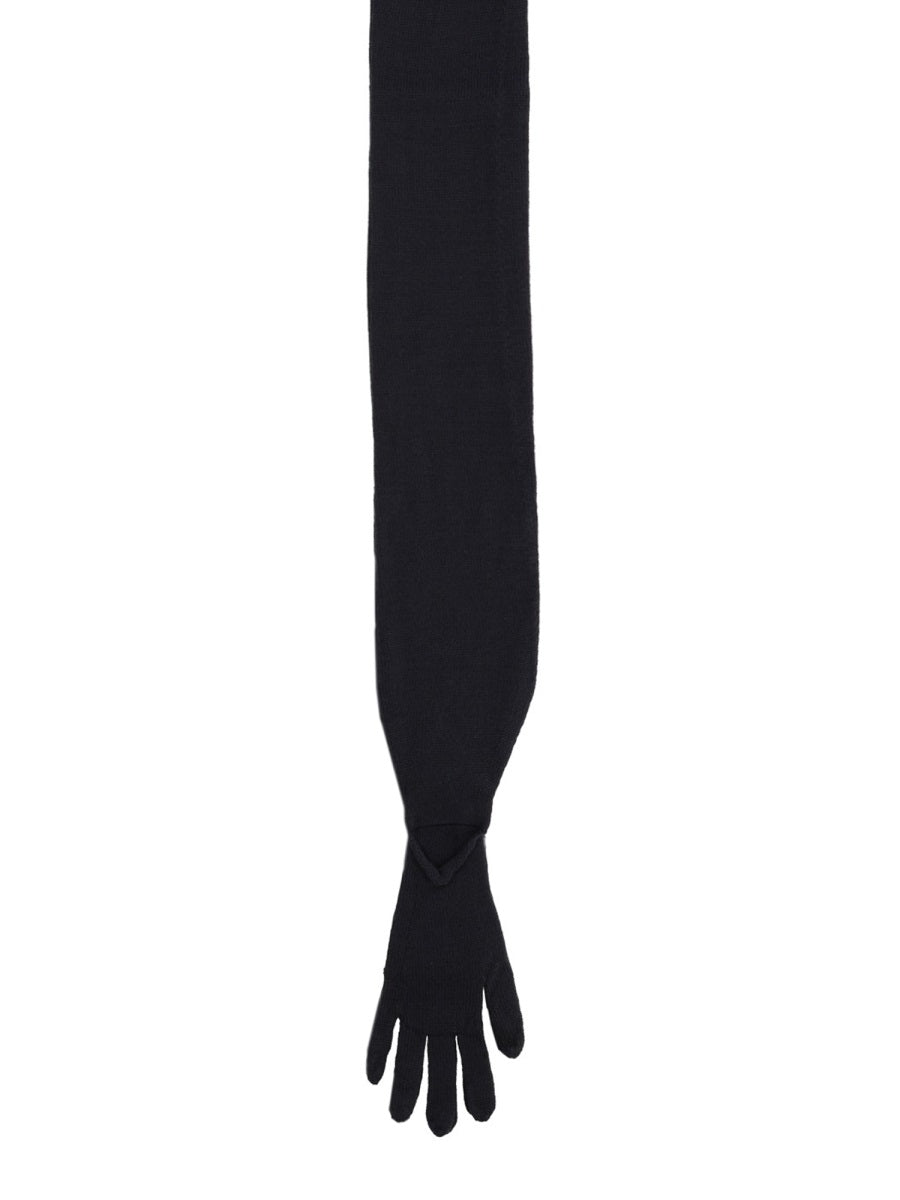 Paloma Wool Scarves & Gloves - Black | Wanan Luxury