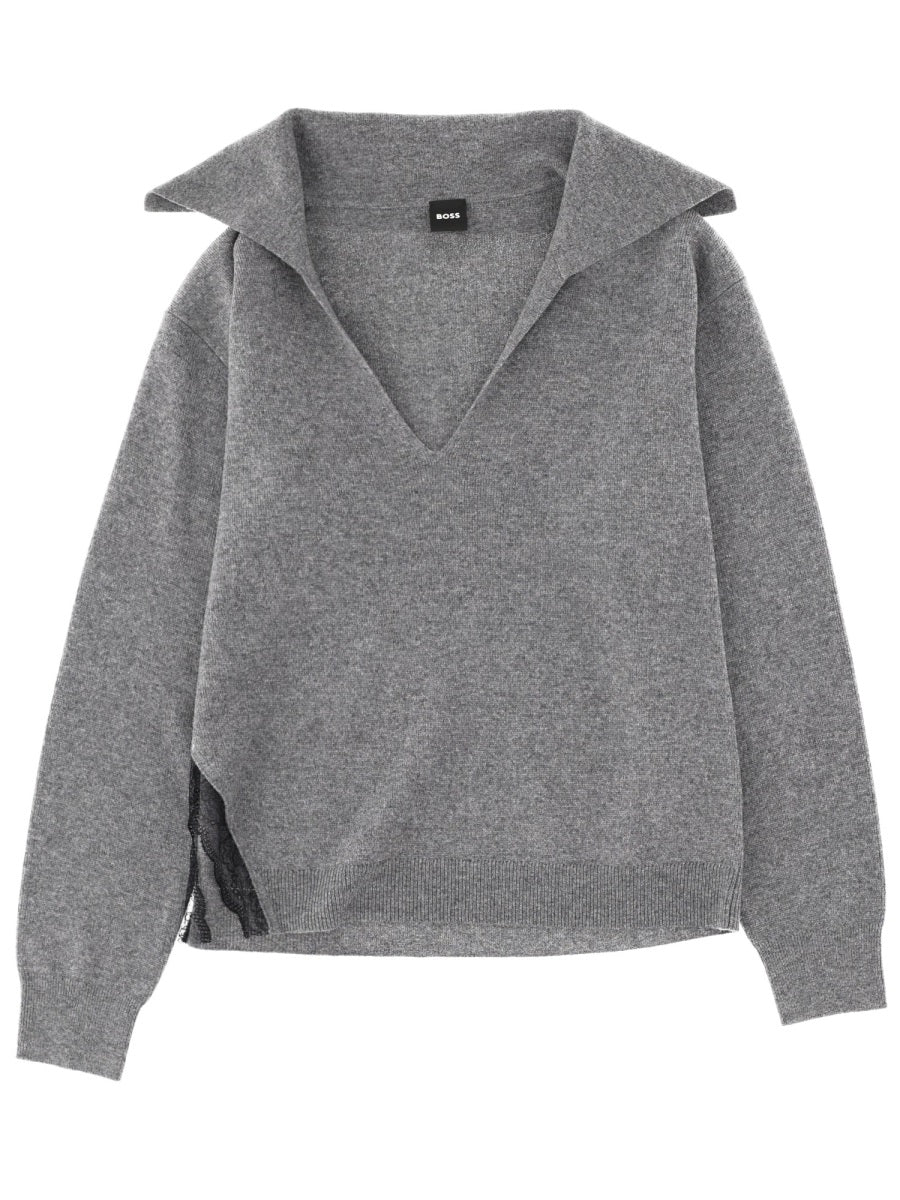 Boss Sweaters - Grey | Wanan Luxury