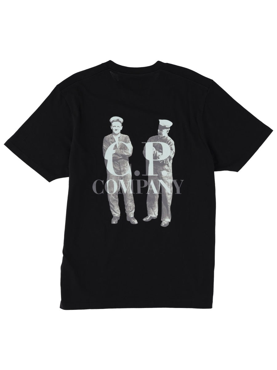 C.P. Company T shirts - Black | Wanan Luxury