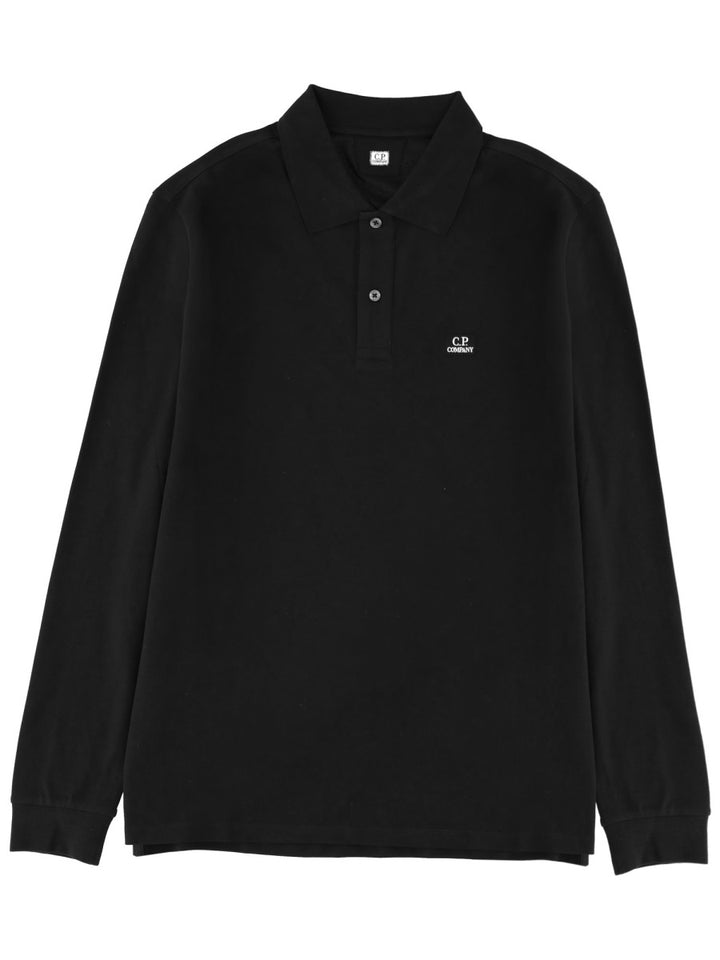 C.P. Company Polo - Black | Wanan Luxury