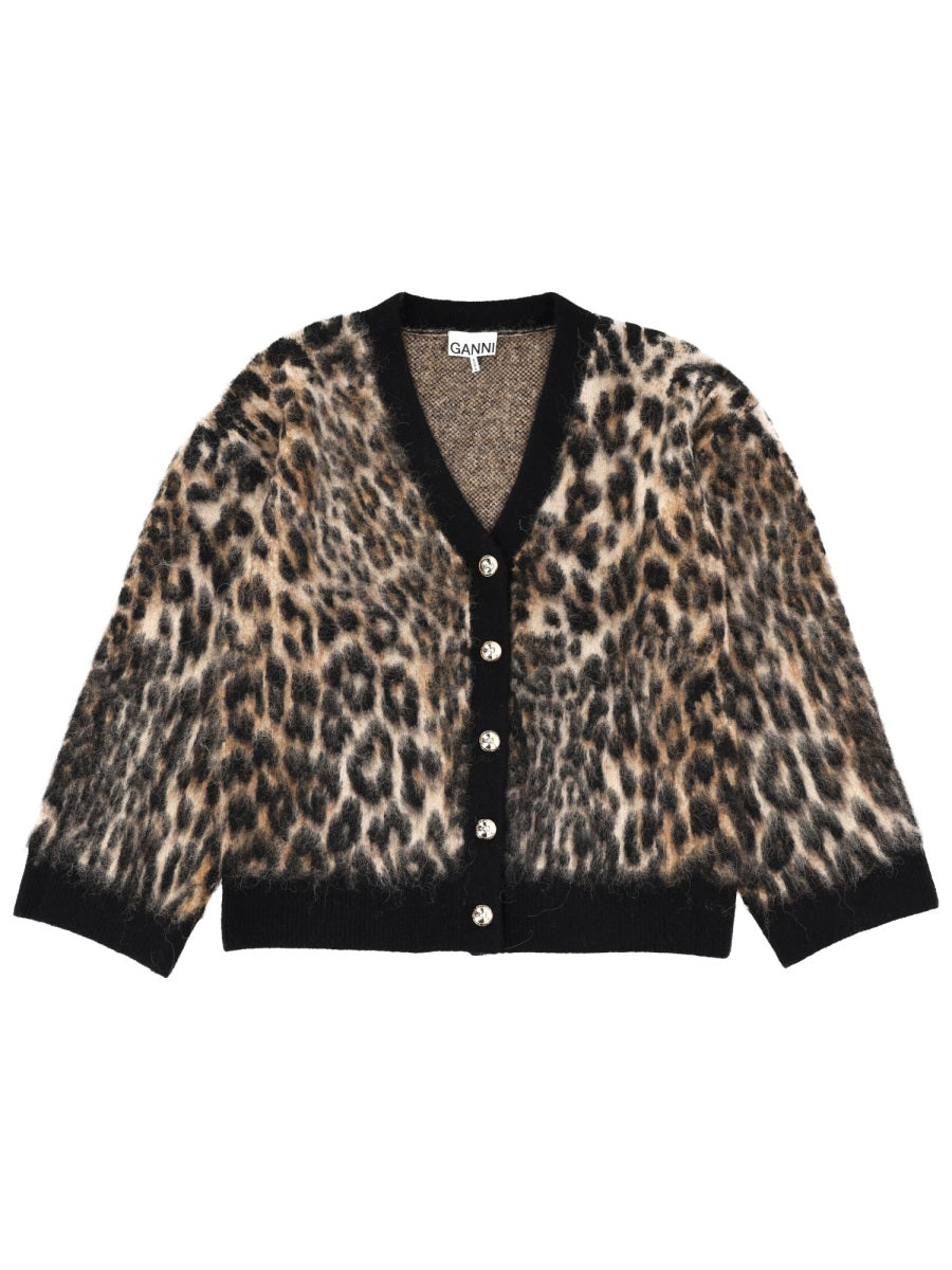 Ganni Sweaters - Animal Print | Wanan Luxury