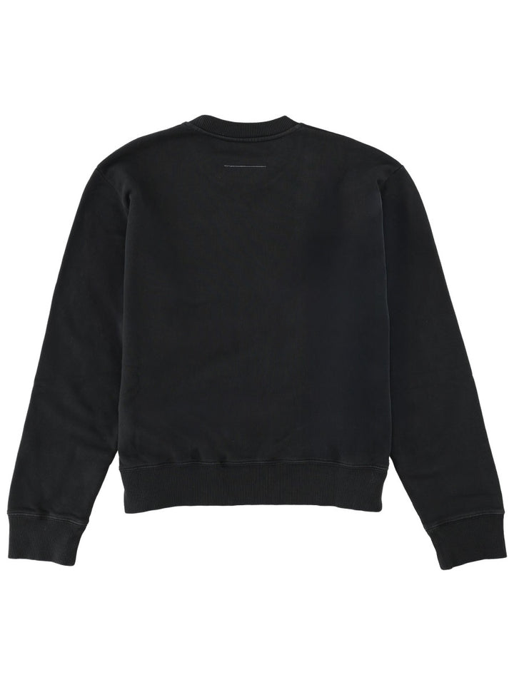 MM6 Maison Margiela Sweatshirts - Black | Wanan Luxury