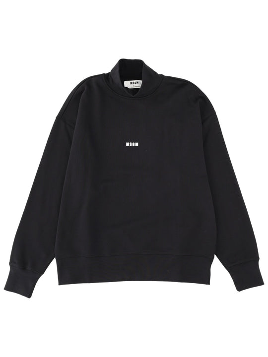 Sweatshirt With Micro Logo