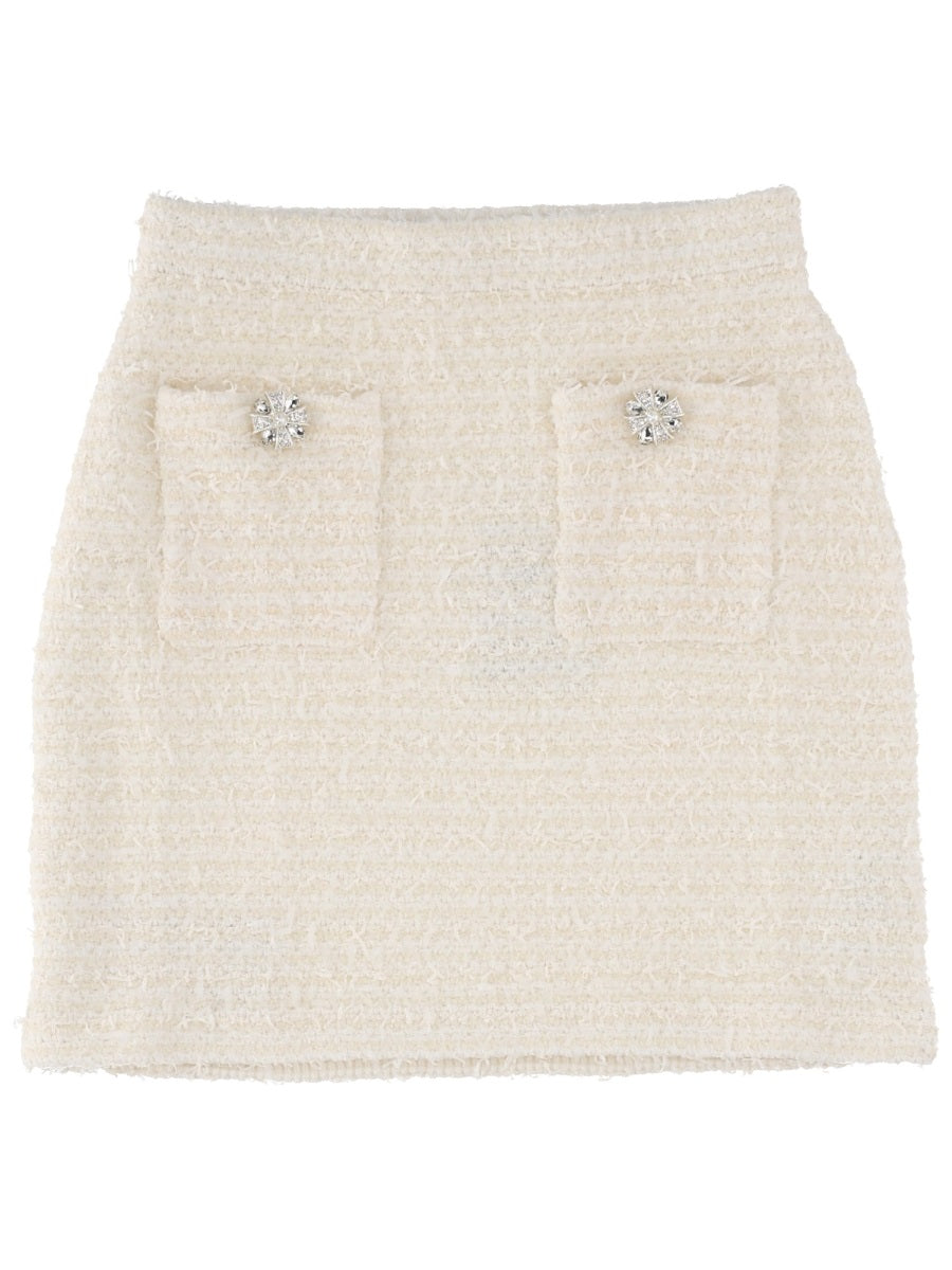 Self-Portrait Skirts - White | Wanan Luxury