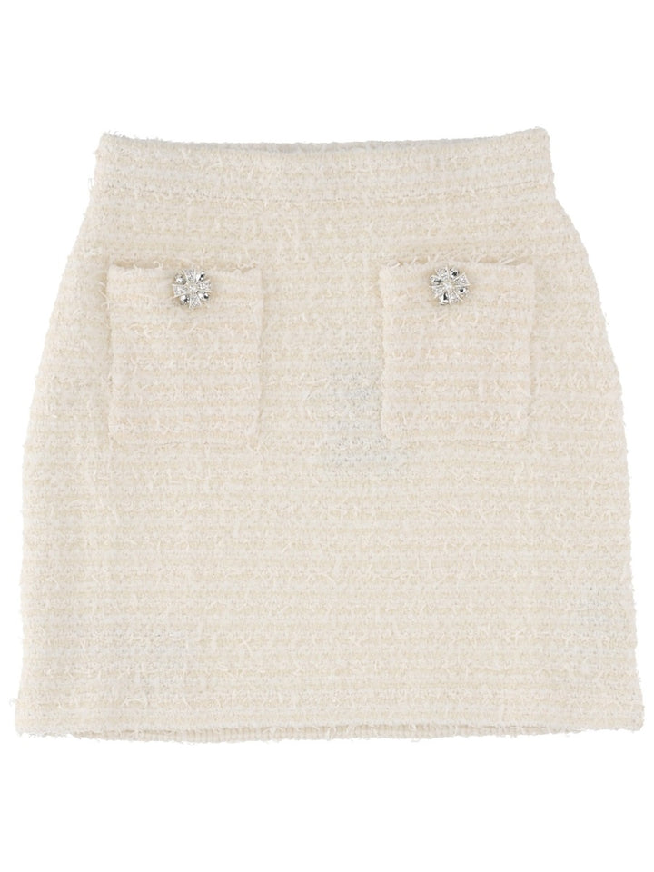 Self-Portrait Skirts - White | Wanan Luxury