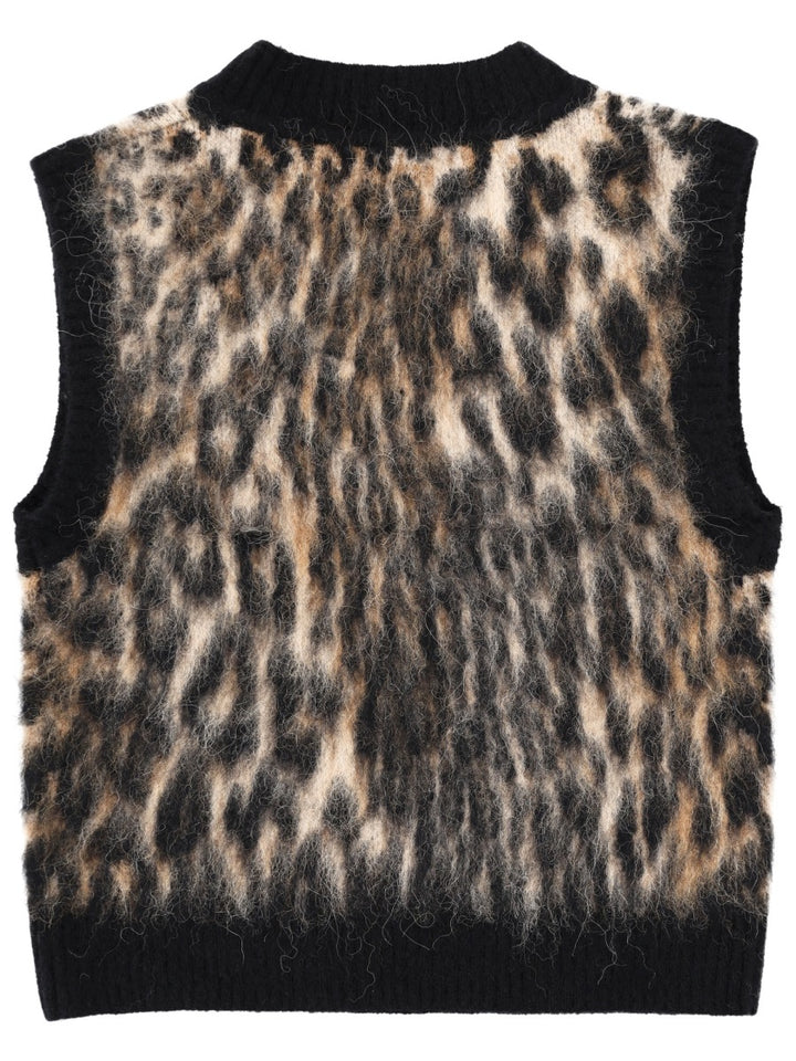 Ganni Gilet - Animal Print | Wanan Luxury