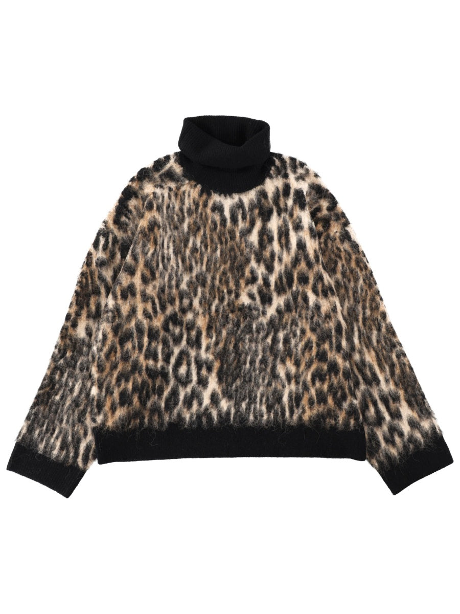 Ganni Sweaters - Animal Print | Wanan Luxury
