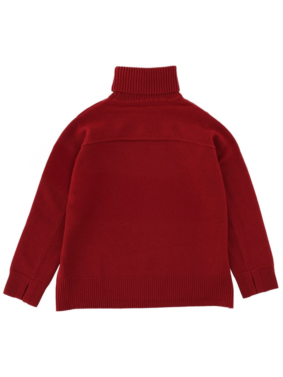 Maison Kitsuné Sweaters - Burgundy | Wanan Luxury