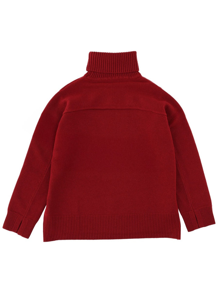 Maison Kitsuné Sweaters - Burgundy | Wanan Luxury