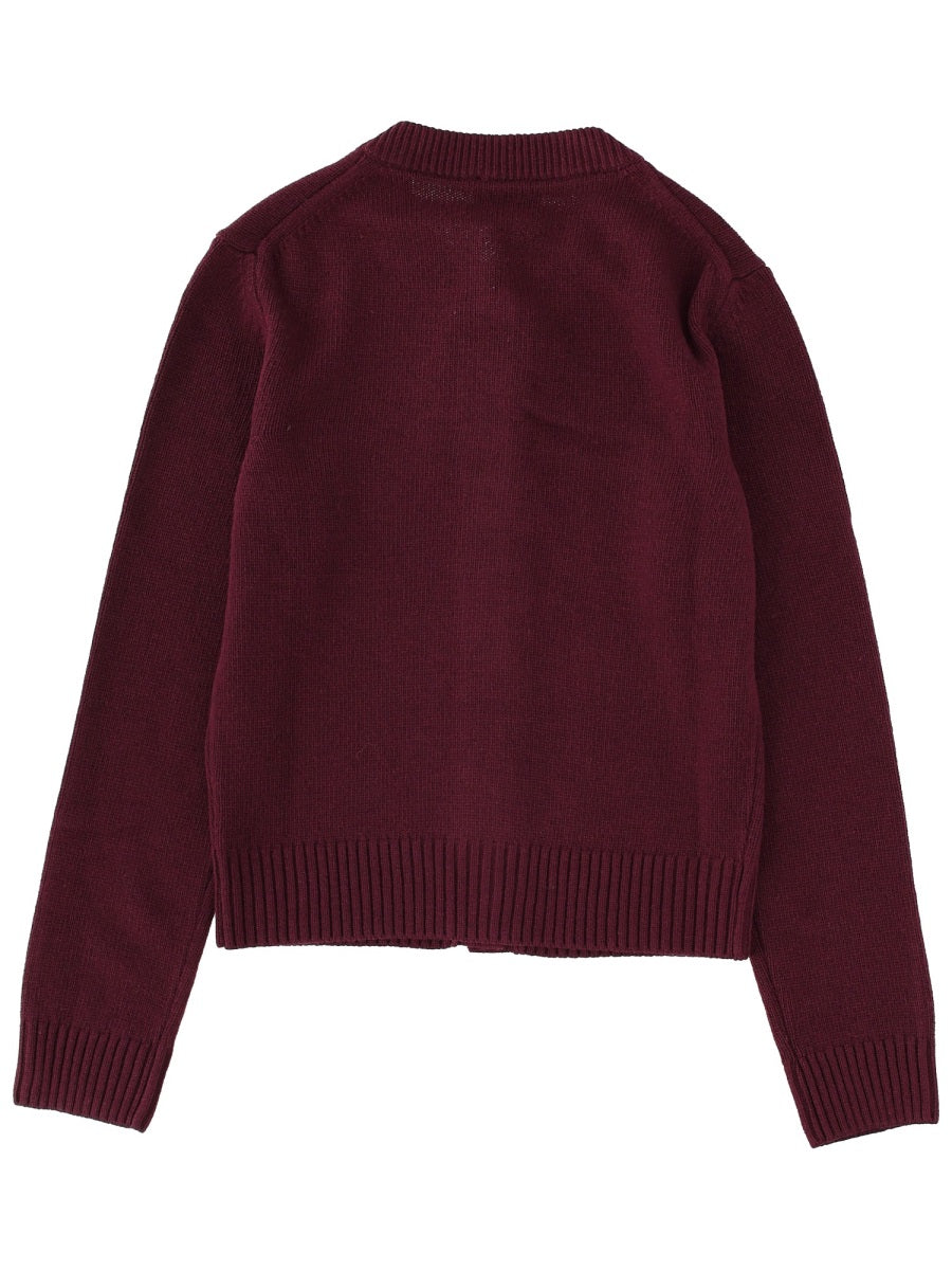 Ganni Sweaters - Burgundy | Wanan Luxury
