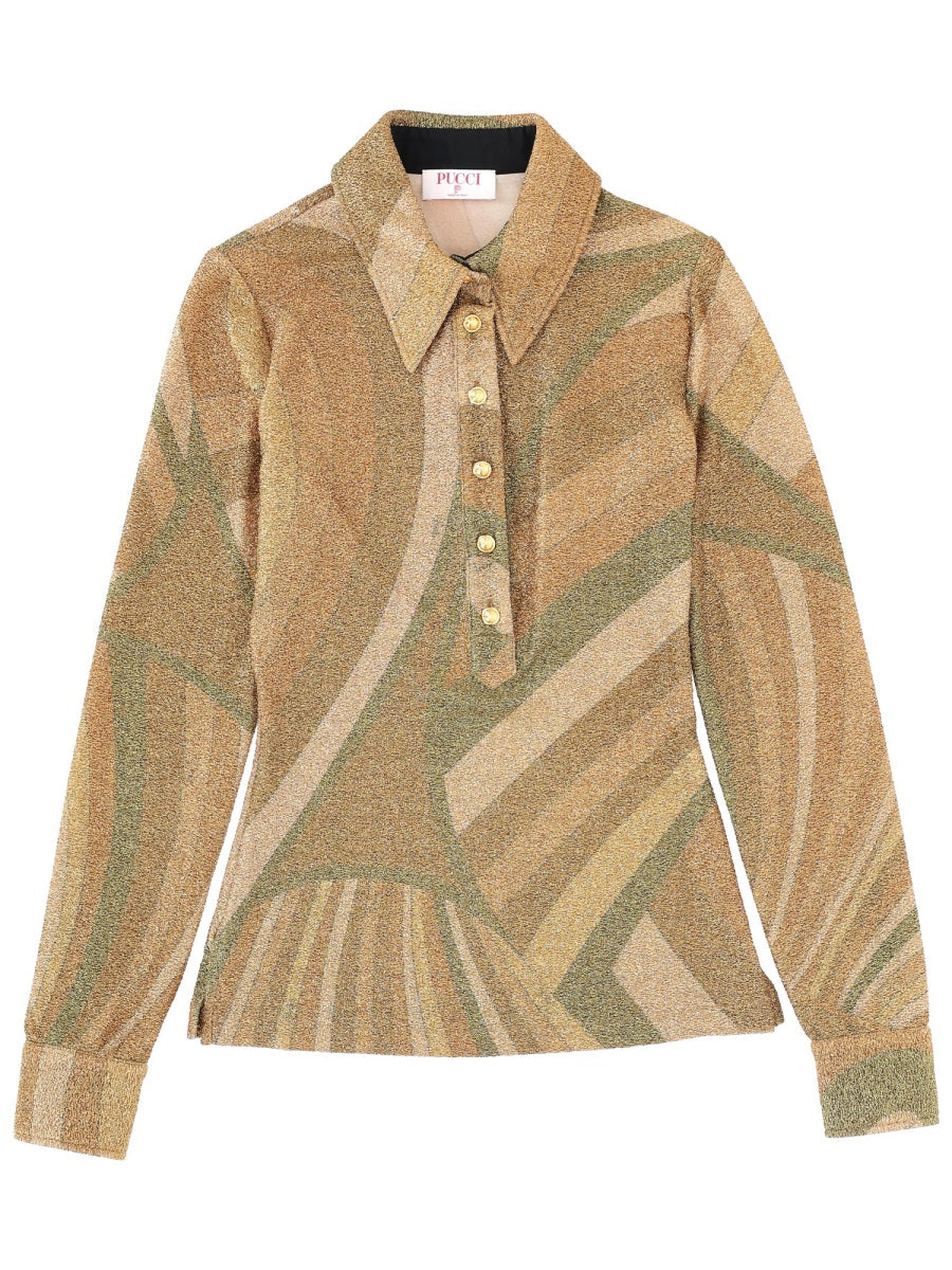 Emilio Pucci Tops - Gold | Wanan Luxury