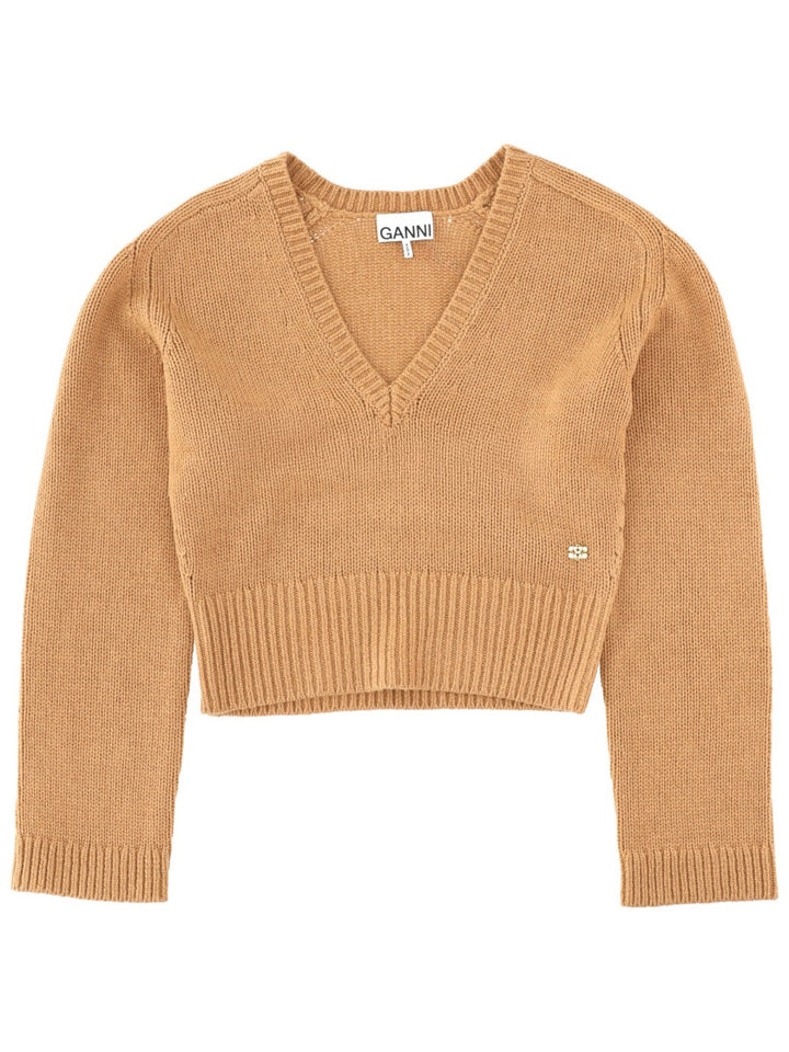 Ganni Sweaters - Beige | Wanan Luxury