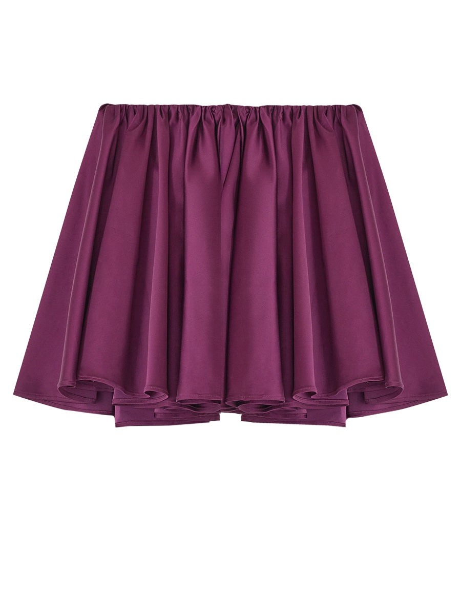 Ganni Skirts - Burgundy | Wanan Luxury