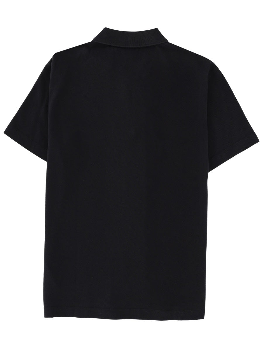 Maison Kitsuné Polo - Black | Wanan Luxury