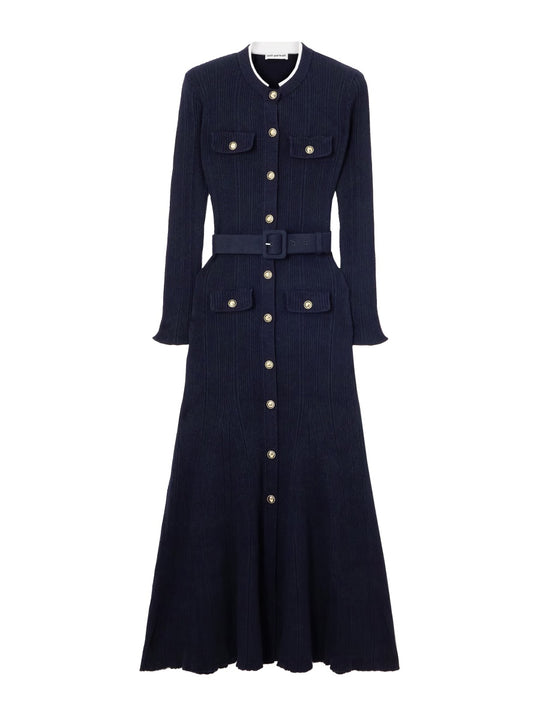 Midi Dress With Belt