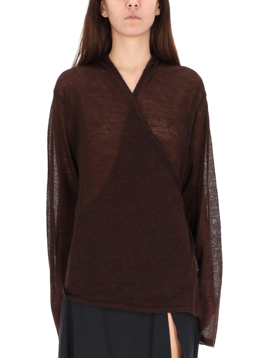 Paloma Wool Tops - Brown | Wanan Luxury