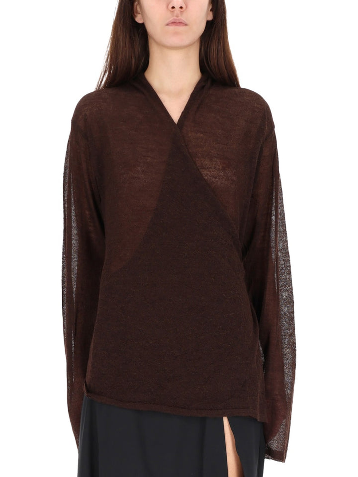 Paloma Wool Tops - Brown | Wanan Luxury
