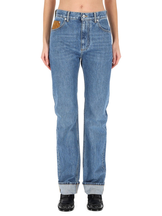 "Indigo Vintage" Straight Jeans
