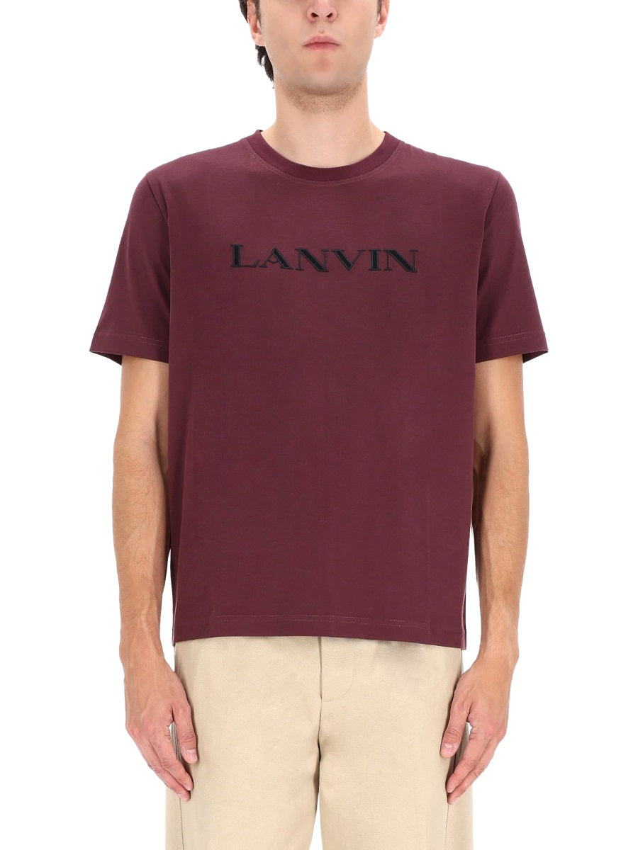 Lanvin T shirts - Burgundy | Wanan Luxury