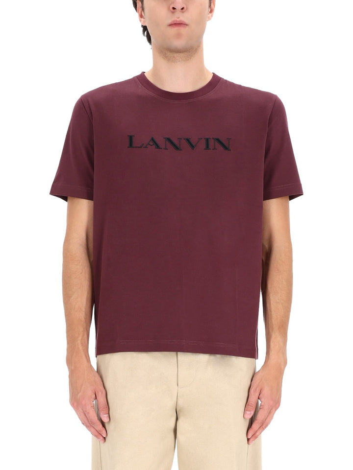 Lanvin T shirts - Burgundy | Wanan Luxury
