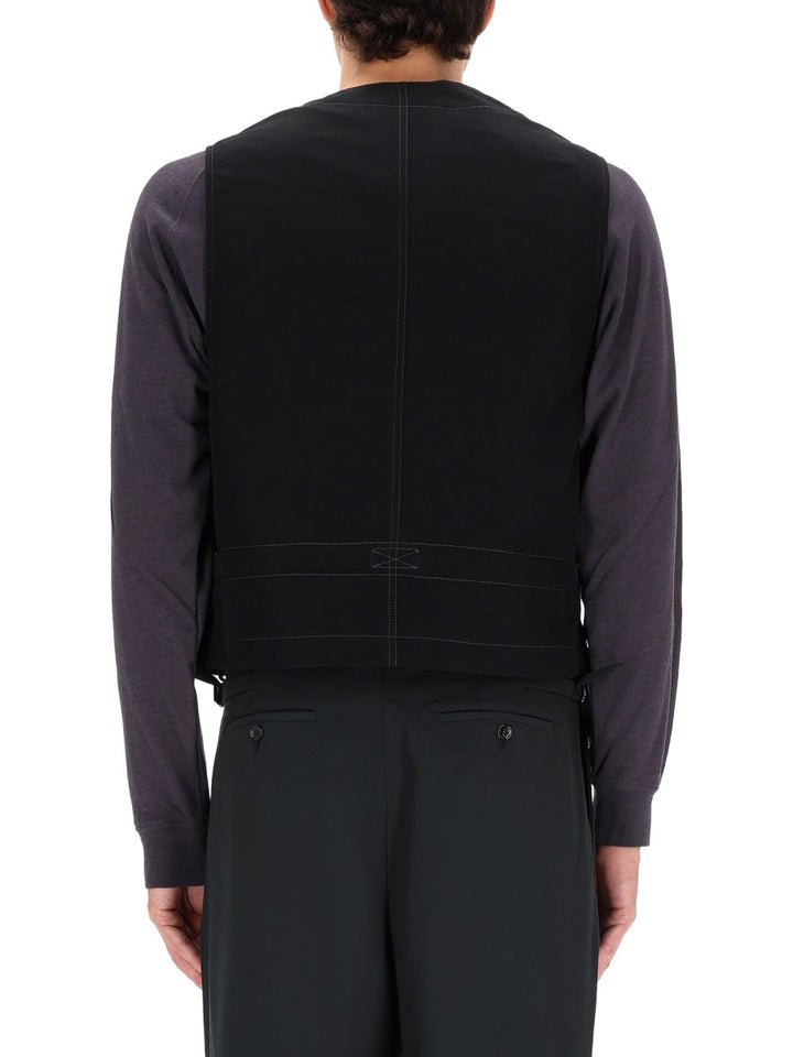 Lemaire Gilet - Black | Wanan Luxury